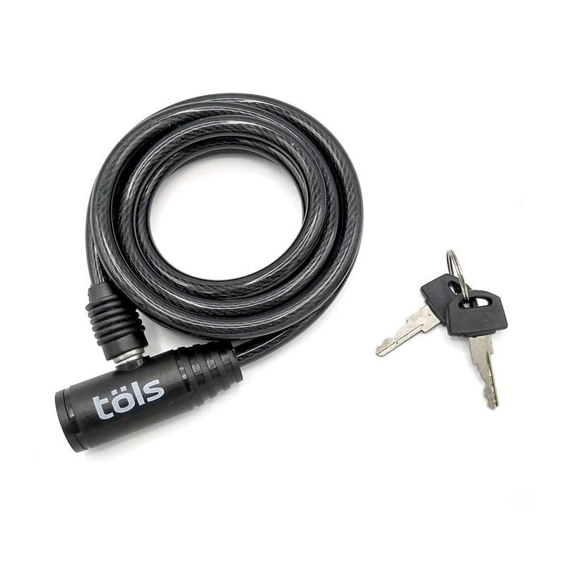 Candado Espiral Töls con Llave | Candados Candado Espiral Töls con Llave | Candados