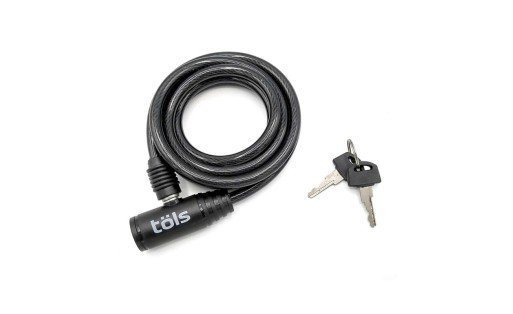 Candado Espiral Töls con Llave | Candados
