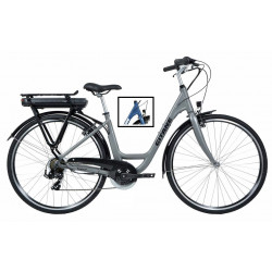 Bicicleta Eléctrica Gitane Organ e Motor Trasero Azul