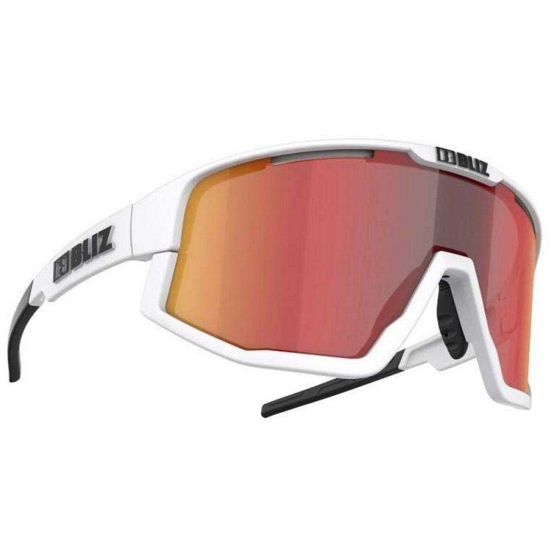 Gafas Bliz Fusion Montura Blanca Smoke W Red Multi