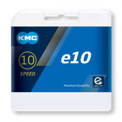 Cadena KMC E10 para EBike 10 V 122 Eslabones