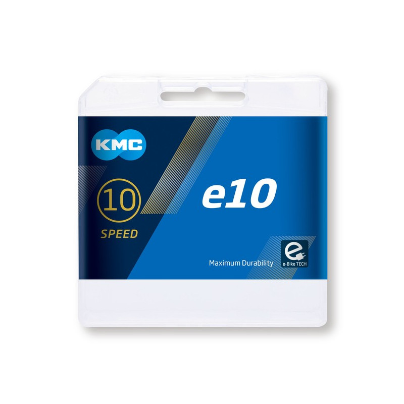 Cadena KMC E10 para EBike 10 V 122 Eslabones