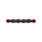 Cadena KMC DLC12 12v Negro/Rojo 126 Eslabones